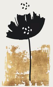Ilustracija Black Poppy, Kubistika, (26.7 x 40 cm)
