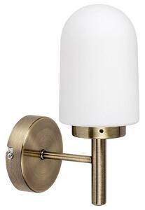 Rabalux 71060 - Zidna svjetiljka za kupaonicu ZENKAI 1xE14/10W/230V IP44 bronca