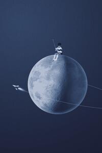 Ilustracija Moon boy, Maarten Léon