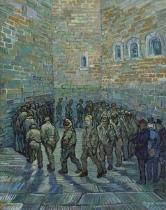 Reprodukcija The Exercise Yard, or The Convict Prison, 1890, Vincent van Gogh