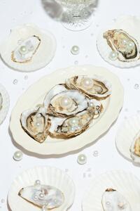Fotografija Oysters a Pearls No 04, Studio Collection, (26.7 x 40 cm)