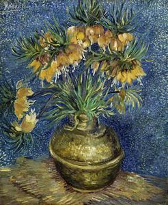 Reprodukcija Crown Imperial Fritillaries in a Copper Vase, 1886, Vincent van Gogh
