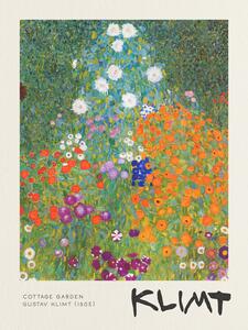 Reprodukcija Cottage Garden - Gustav Klimt, (30 x 40 cm)