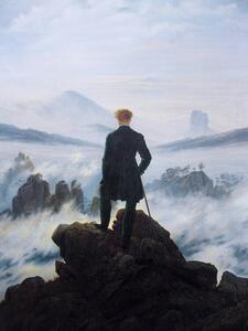 Reprodukcija Wanderer Above the Sea Fog, Caspar David Friedrich