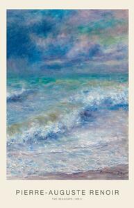 Reprodukcija The Seascape (Vintage Ocean / Seaside Painting) - Renoir, (26.7 x 40 cm)