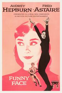 Reprodukcija Funny Face / Audrey Hepburn & Fred Astaire (Retro Movie)