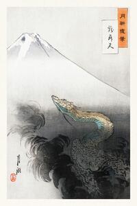 Reprodukcija Ryū shōten, Japanese Dragon (Vintage Japandi) - Ogata Gekko