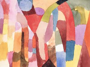 Reprodukcija Movement of Vaulted Chambers - Paul Klee