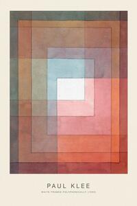 Reprodukcija White Framed Polyphonically (Special Edition) - Paul Klee