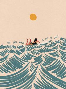 Ilustracija The Best Wave Is yet To Come, Fabian Lavater