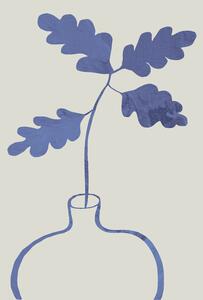 Ilustracija Blue Oak Plant, Pictufy Studio