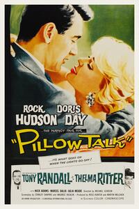 Reprodukcija Pillow Talk / Rock Hudson & Doris Day (Retro Movie), (26.7 x 40 cm)