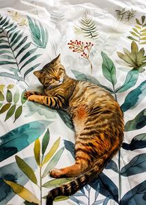 Ilustracija Cats life 2, Justyna Jaszke