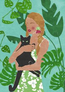 Ilustracija Cat Lover, Raissa Oltmanns