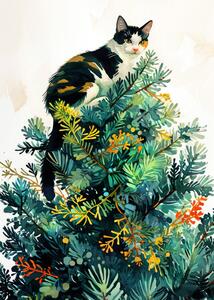 Ilustracija Cats life 12, Justyna Jaszke