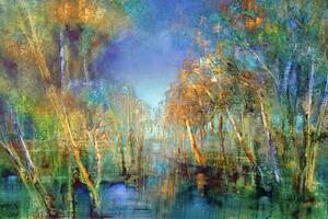 Ilustracija The forest, Annette Schmucker