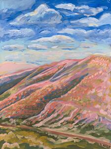 Ilustracija Colorful hills, Eleanor Baker