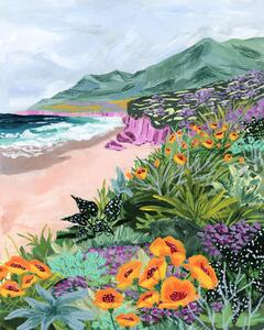 Ilustracija Coastal Bluffs, Sarah Gesek, (30 x 40 cm)