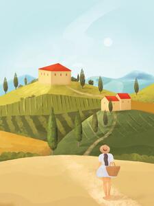 Ilustracija Tuscany, Petra Lizde