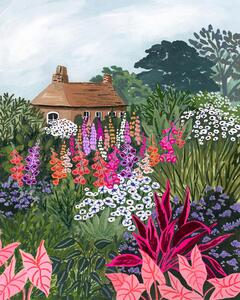 Ilustracija Lush Garden, Sarah Gesek