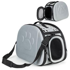 Transportna torba za pse i mačke - siva