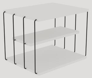 Pomoćni stolići, pomoćni okrugli stolići Decortie Side Table - Lifon -White