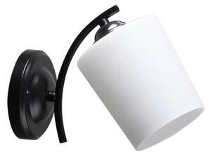 Zidna lampa ESNYR 1xE27/40W/230V crna/bijela