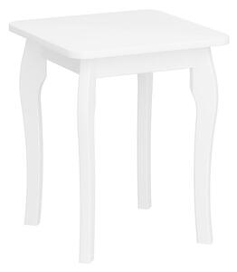 Pomoćni stolić BAROQUE 45,6x39 cm bijela
