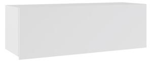 Zidni ormarić PAVO 35x105 cm sjajna bijela/mat bijela