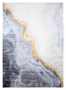 Moderan sivi tepih s apstraktnim uzorkom Širina: 140 cm | Duljina: 200 cm