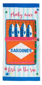 Pamučan ručnik za plažu 76x160 cm Sardines – Catherine Lansfield