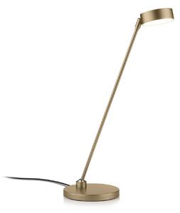 Knapstein Yori LED stolna lampa, brončana završna obrada, visina 50 cm, upravljanje, prigušiva, Bronca / stari mesing, Dnevni boravak/blagovaonica, Aluminij