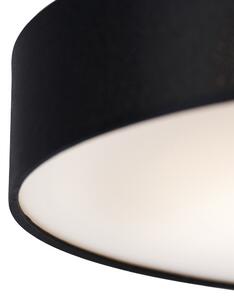 Pametna stropna svjetiljka crna 40 cm uklj. LED RGB - Taiko