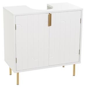 Bijeli ormarić za ispod umivaonika 60x60 cm – Casa Selección