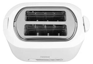 Toster Teesa TSA3302 850W - 2 Režnja, 7 Stupnjeva Prženja, Nehrđajući Čelik, Crni