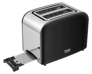 Toster TSA3300 Teesa 850W - 2 Režnja, 7 Stupnjeva Prženja, Nehrđajući Čelik