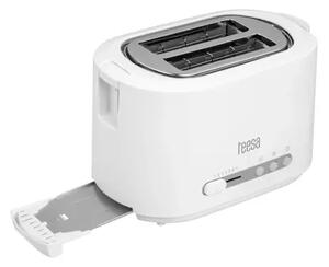 Toster Teesa TSA3302 850W - 2 Režnja, 7 Stupnjeva Prženja, Nehrđajući Čelik, Crni