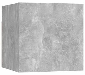 VidaXL Zidni TV ormarić siva boja betona 30,5 x 30 x 30 cm