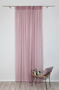 Ružičasta prozirna zavjesa 140x245 cm Voile – Mendola Fabrics