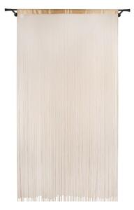 Prozirna zavjesa u zlatnoj boji 140x285 cm String – Mendola Fabrics