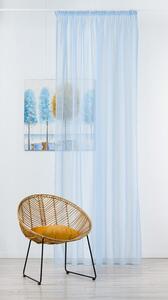 Plava prozirna zavjesa 140x245 cm Voile – Mendola Fabrics