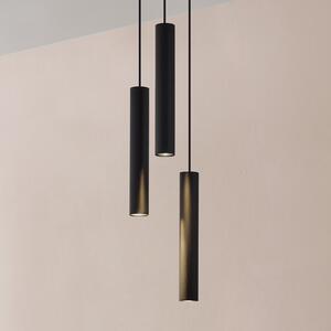Lindby visilica Joffrey, Ø 24 cm, crna, 3 žarulje, GU10, prigušiva, Crno, Dnevni boravak/blagovaonica, Metal