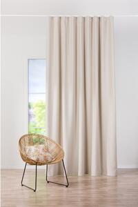 Krem zavjesa s kukama 140x260 cm – Mendola Fabrics
