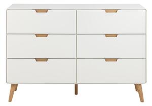 Bijela komoda 135x90x40 cm Lowell – Actona