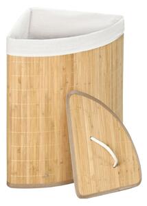 Bambusova košara za rublje u prirodnoj boji 40 l Bamboo – Compactor