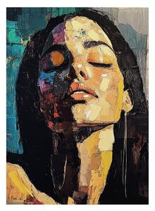 Slika s ručno oslikanim elementima 70x100 cm Vivian – Styler