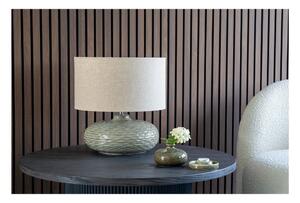 Kaki zelena stolna lampa keramička s tekstilnim sjenilom (visina 44 cm) Oldham – House Nordic