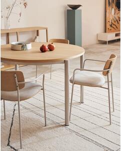 Okrugli proširiv blagovaonski stol u dekoru hrasta ø 120 cm Montuiri – Kave Home