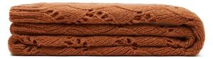 Vunena/od mješavina vlakana pletena deka 130x170 cm Mesias – Kave Home