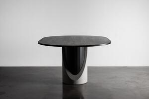 Blagovaonski stol s pločom u dekoru hrasta 180x120 cm Sharp - Lyon Béton